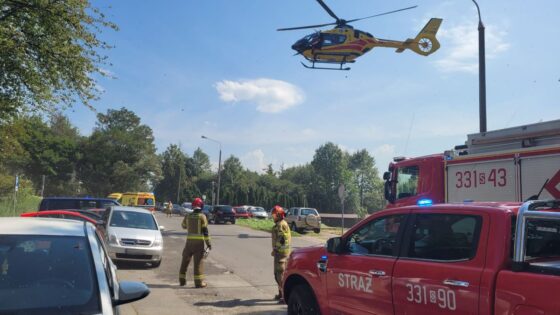 Bielsko-Biała: 2,5-latek wypadł z balkonu; jest w bardzo ciężkim stanie