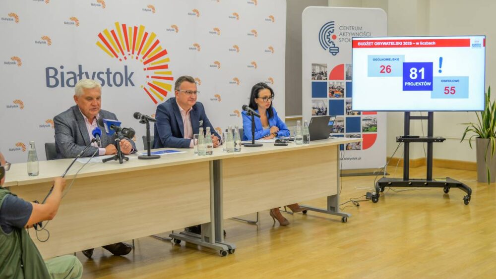 81 projektów zakwalifikowanych do głosowania w budżecie obywatelskim 2025