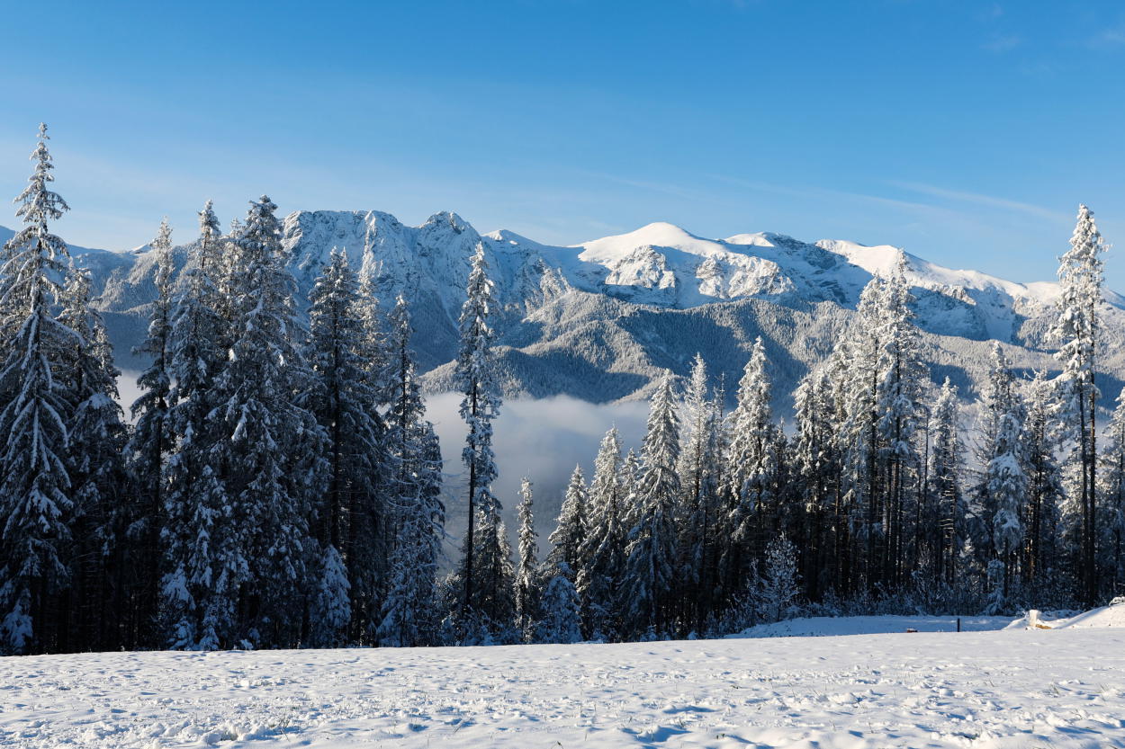 Pierwszy śnieg w Tatrach