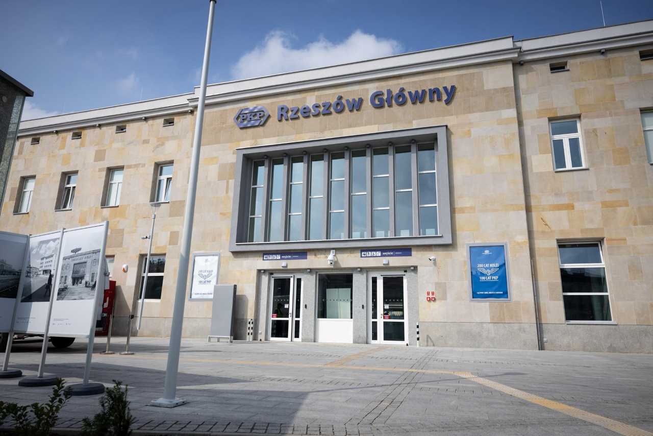 remont dworca PKP Rzeszów