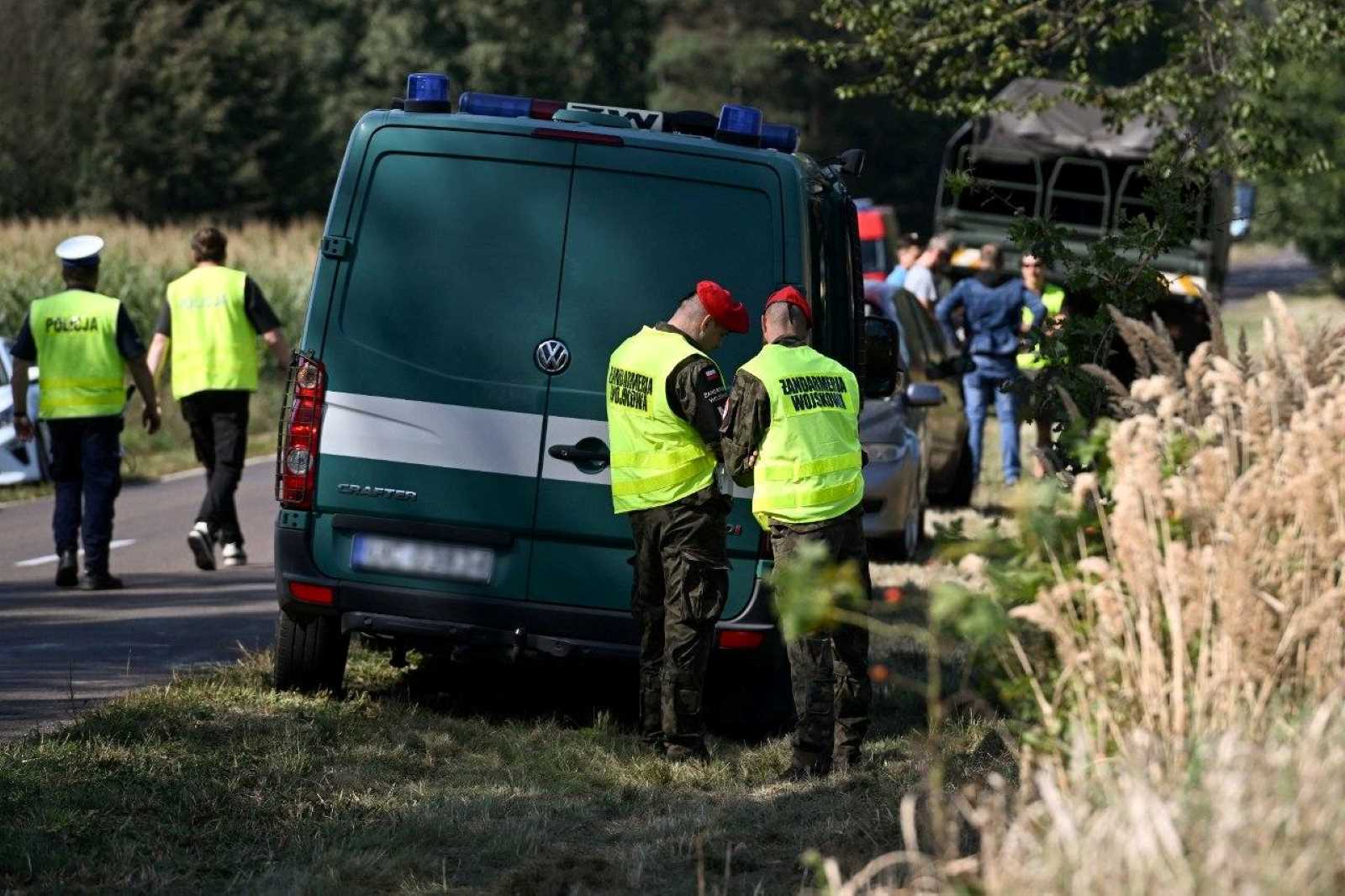 szczątki rakiety Choiny